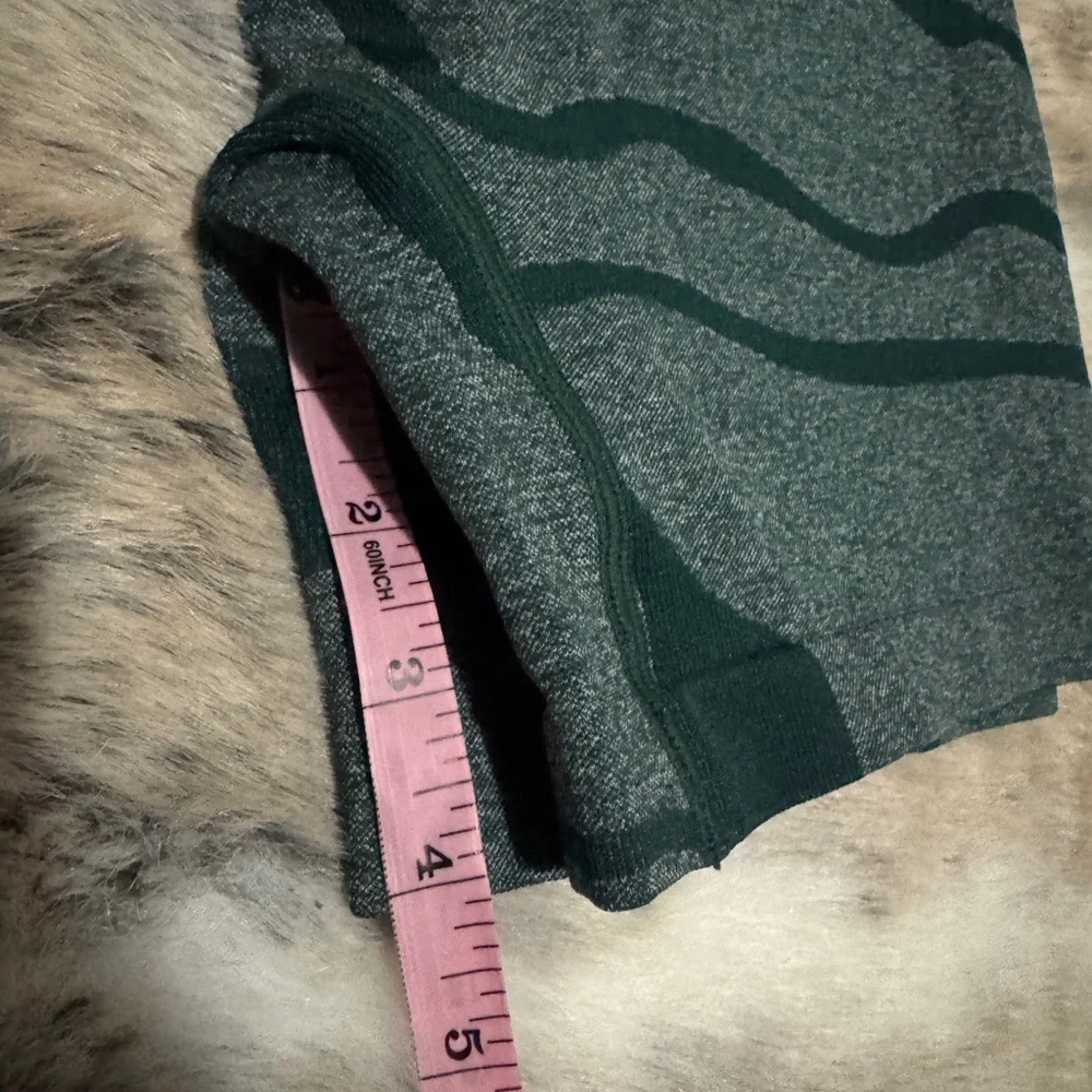 Gymshark Dark and Light Green Athletic Shorts Size Medium NWOT